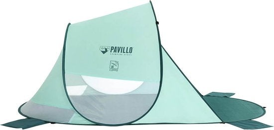 Bestway Pop-up Strandtent - Pavillo - 200x120x90 - Groen - UPF 80 Zonbescherming - 2 Personen