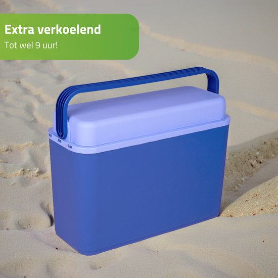 Bo-Camp - Autokoelbox - Arctic - Blauw - Polyethyleen - 12 Liter