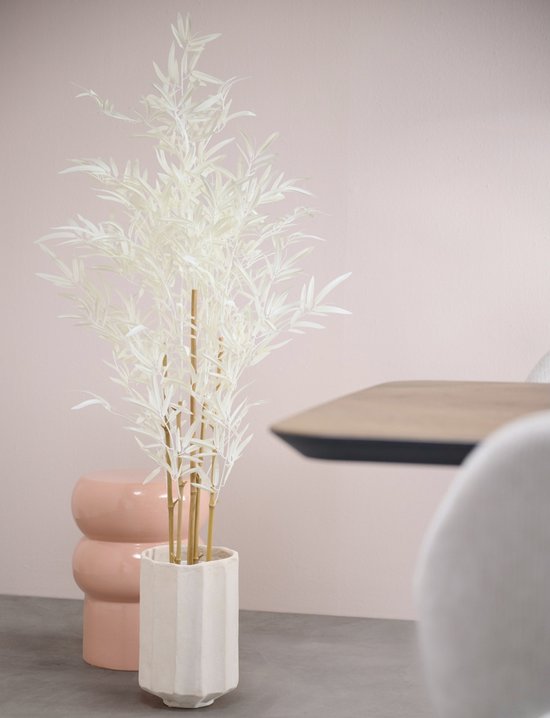 Light & Living Bloempot Salou - Wit - Ø22cm - Modern