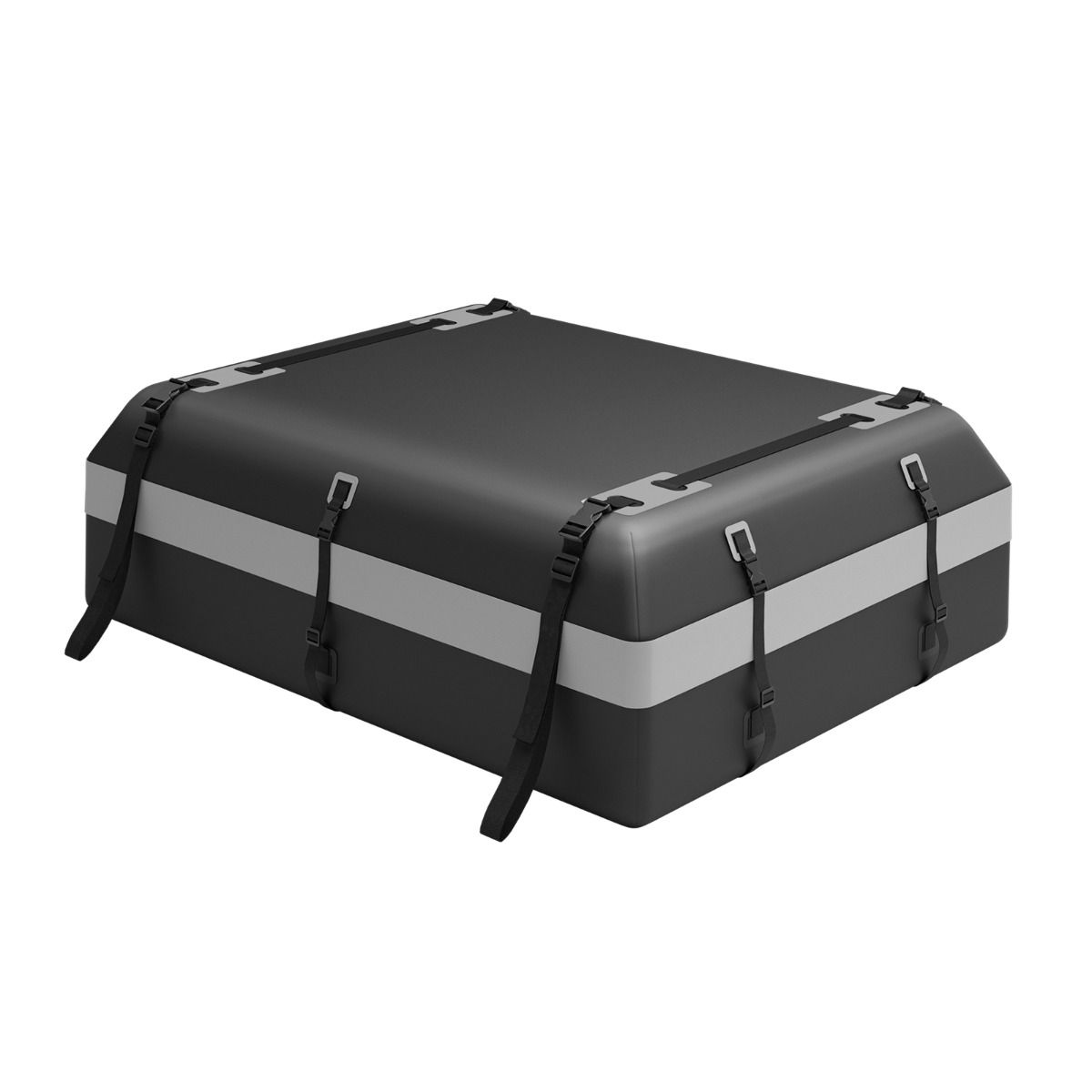 Coast Dakdraagtasje voor auto - waterdicht PVC - 595 liter - grijs en zwart