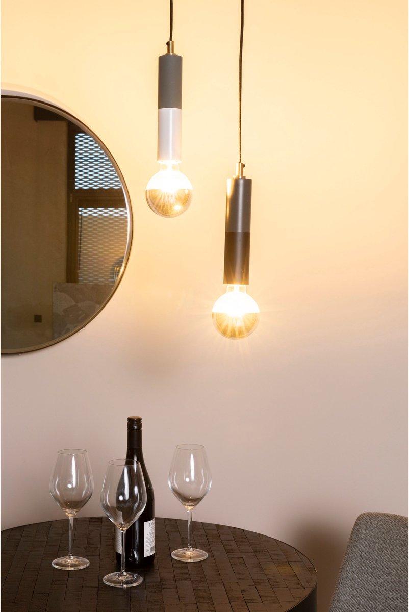 Feliz Lifestyle Yuna Hanglamp - Snoerlengte 1.40 m - 230 V - 13 W - 12x12x160.50cm - Zwart