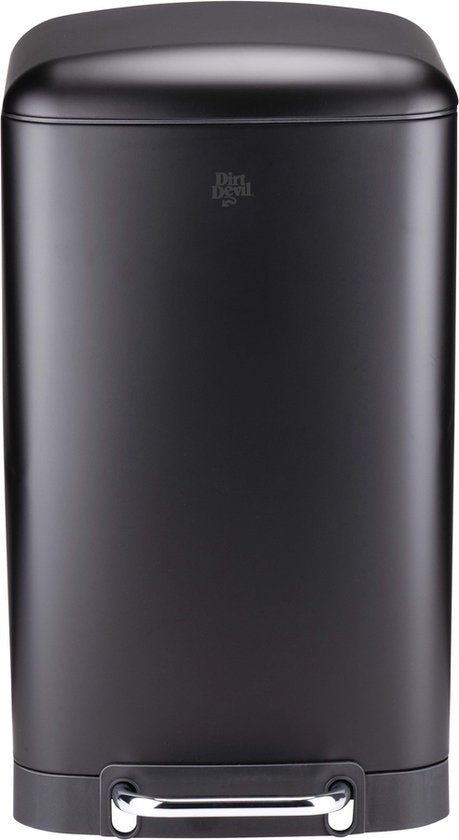 Dirt Devil Pedaalemmer 30 Liter - Prullenbak - RVS - Zwart
