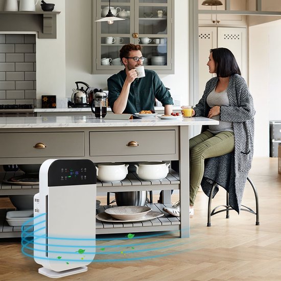 MediaShop AirPurifier Deluxe Luchtreiniger 40 m² Wit
