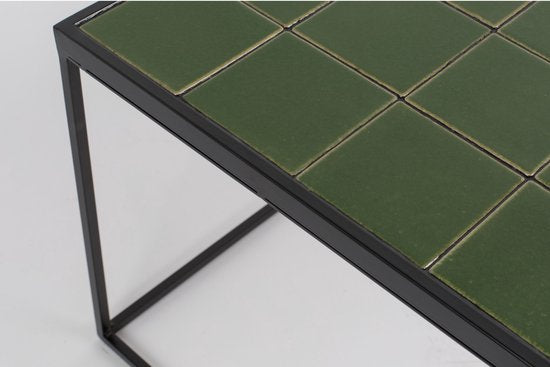 Zuiver Glazed Salontafel 93x42,5 cm Groen