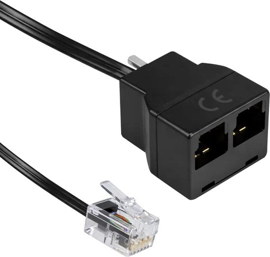 Nuvance P1 Splitter - Passief - Geschikt voor Homewizard - P1 Meter, Laadpaal, Energiemeter, Slimme Meter - RJ12 Poort