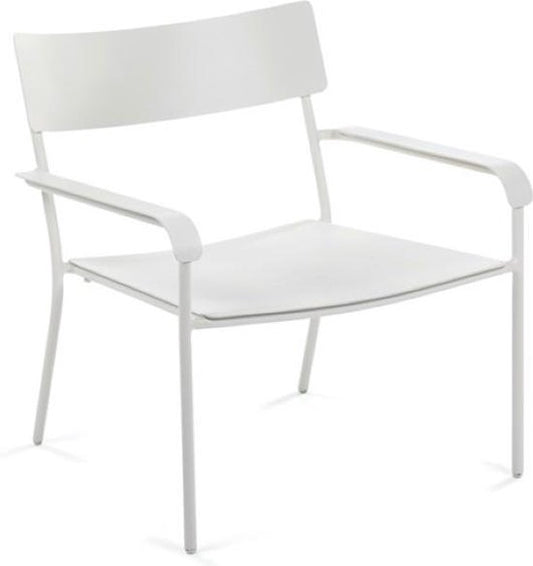 Serax Loungestoel Buiten - Aluminium - Vincent van Duysen - 64 x 60 x 70 cm - Wit
