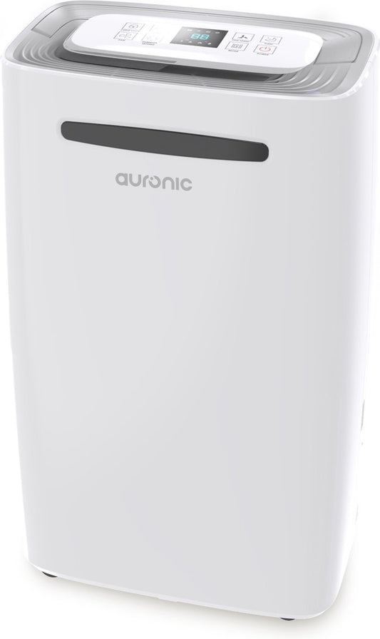 Auronic Luchtontvochtiger - 16L - Slaapkamer, Badkamer, Woonkamer en Kantoor - Wit