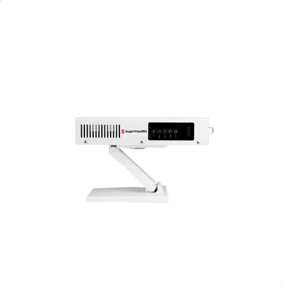 Suprrhealth Rood Licht Lamp Mini - Roodlichttherapie - Timer - LED Infraroodlamp - Huidverzorging Infraroodtherapie - Collageenlamp - Fibromyalgie - Lichttherapie