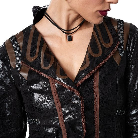 Dressforfun Steampunk rebel M - verkleedkleding kostuum halloween verkleden feestkleding carnavalskleding carnaval feestkledij partykleding - 302326