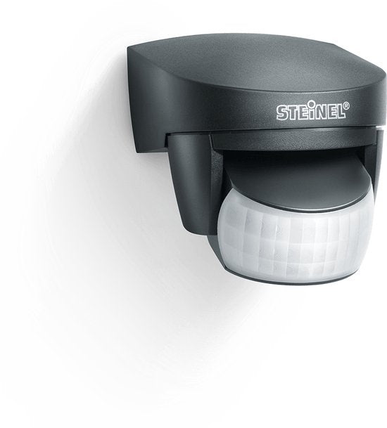 Steinel 140-2 LED PIR Bewegingsmelder/Sensor - Wand Opbouw - Waterdicht IP54 - Zwart