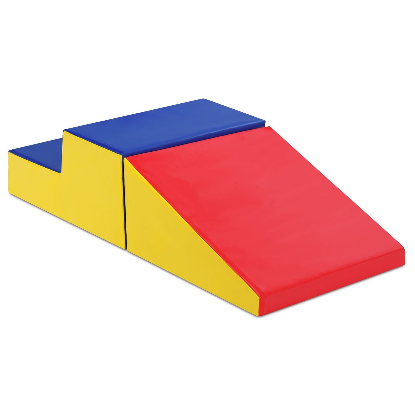 Coast 2ST. Zachte bouwstenen, gigantische bouwstenen, grote bouwstenen, bouwstenen, schuimbouwstenen, rood en blauw