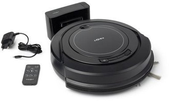 Nexxt 3-in-1 Robotstofzuiger Met Dweilfunctie En Docking Station - Zwart