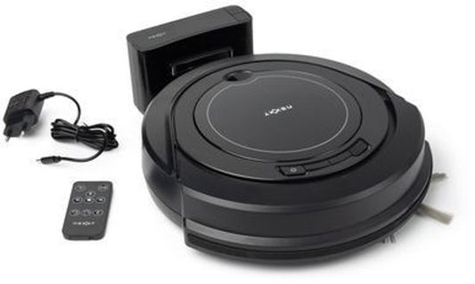 Nexxt 3-in-1 Robotstofzuiger Met Dweilfunctie En Docking Station - Zwart