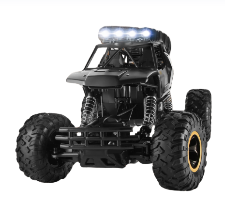 4DRC RC Monstertruck 1:12 - Off-Road 4WD - Metalen Behuizing, LED-Koplampen, 2 Accu's