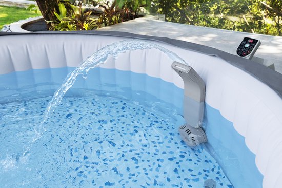 Bestway - LED - Waterval - met - LED-stripverlichting - Grijs - ABS