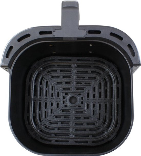 Wartmann Airfryer - PFAS-vrije Heteluchtfriteuse Met Kijkvenster - Nieuw Model - 5.7 Liter - 10 Programma's - 1700 Watt - Zwart