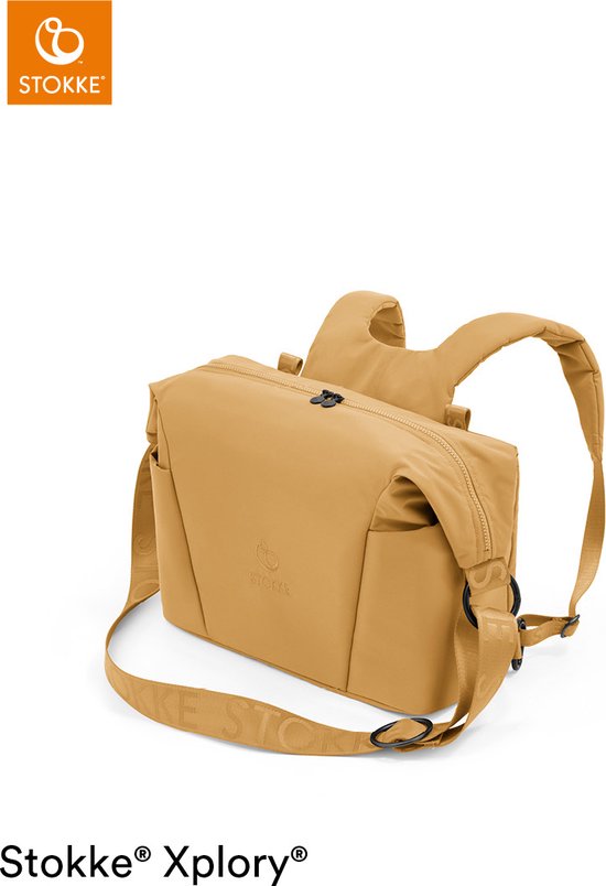 Stokke Xplory X verzorgingstas Golden Yellow