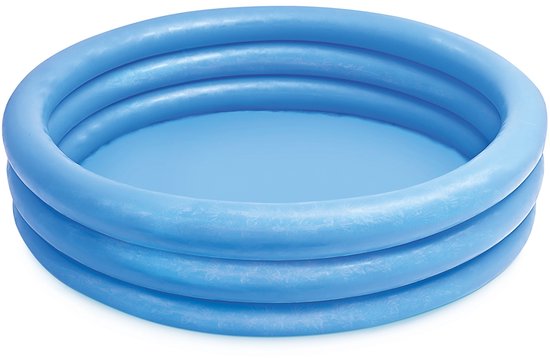 Intex Crystal Blue Opblaaszwembad - Ø 168 x 38 cm