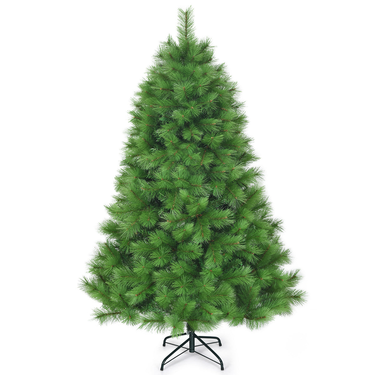 Coast Kunstkerstboom Groen – 112 x 180 cm – 586 Takpunten met Metalen Standaard