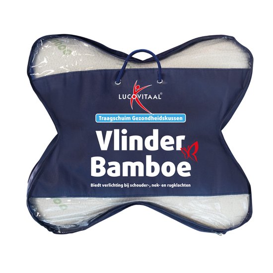 Lucovitaal Bamboe Vlinderkussen