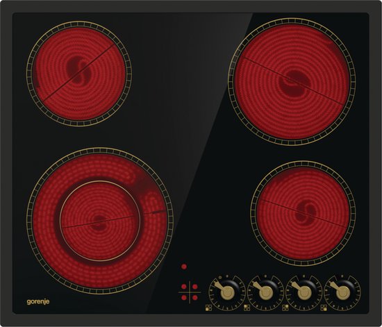 Gorenje EC642CLB Antraciet, Zwart Ingebouwd Keramisch 4 zone(s)