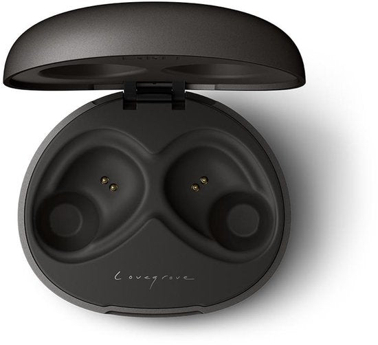 KEF - MU3 - Draadloze Noise Cancelling True Wireless Oordopjes - Charcoal Grey