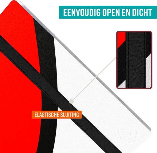 NAPI Verzamelmap 360 Kaarten - Pro Binder Map voor Kaarten - Trading Card Map - 9 Pocket - Premium Card Binder - 20 Pagina’s - A4 Formaat - Rood