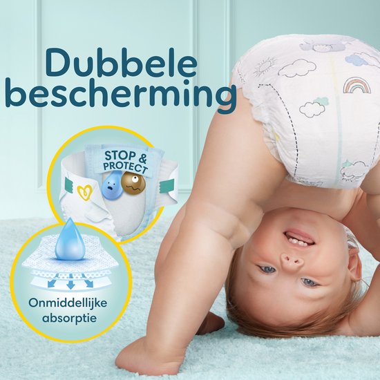 Pampers Premium Protection Maat 3 luiers - 3 x 64 stuks - 6kg tm 10kg
