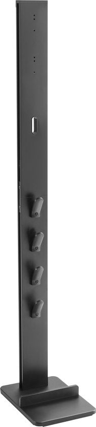VDD Steelstofzuiger Standaard - Dyson v6, v7, v8, v10, v11, v12, v15, gen 5 - Dyson Standaard - Universele Stofzuiger Standaard - Incl. Accessoires Houder - Zwart