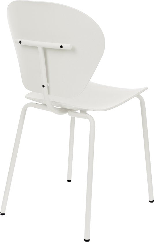 Zuiver The Ocean Chair Eetkamerstoelen Coconut Milk - Set van 2