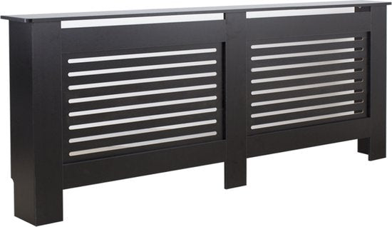 VDD - Verwarmingsombouw - 172 cm x 82 cm - Kleur: Zwart