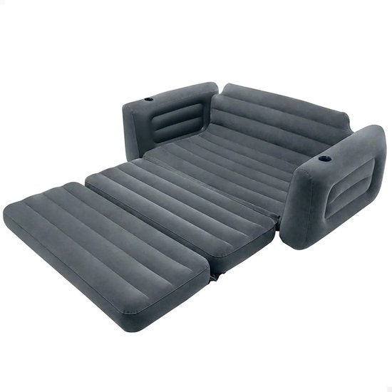 Intex Pull-Out Sofa Uitklapbare Opblaasbank - 231 x 203 x 66 cm