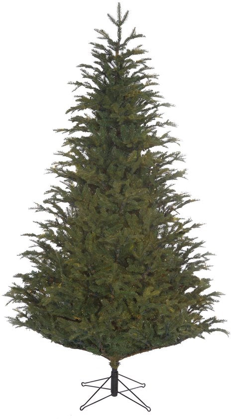 Black Box Trees Frasier - Kerstboom met Volle Uitstraling en 1298 Takken - Kerstversiering voor Binnen - Kunstboom Makkelijk Op te Zetten - H155 x Ø109 cm - Groen