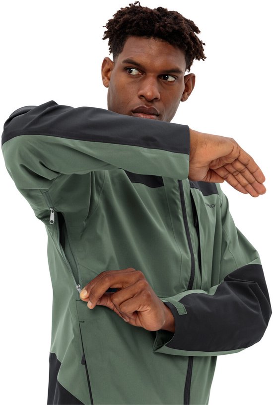Vaude Outdoor Jas - Elope - Heren - Waterdicht - 3XL - Groen
