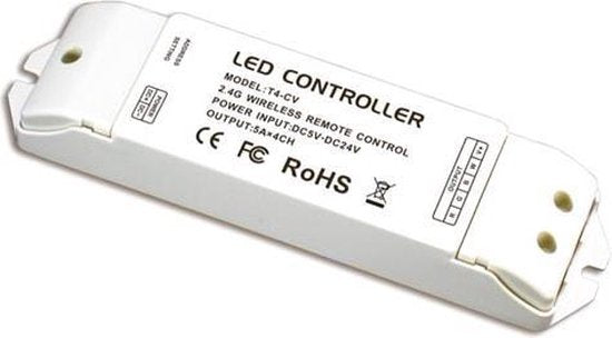ONTVANGER VOOR RGBW LED-CONTROLLER - VOOR CHLSC20TX
