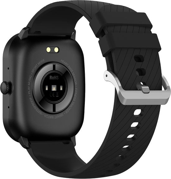 Denver Smartwatch - Android iOS - Volledige Belfunctie - Amoled Display - Sporthorloge - Hartslagmeter - Saturatiemeter - Slaapmonitor - SWC187B