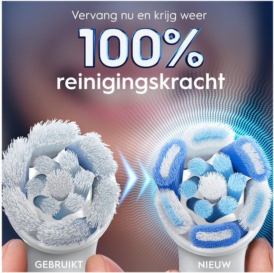 Oral-B iO Series Ultimate Clean Opzetborstels - Wit - 6 Stuks