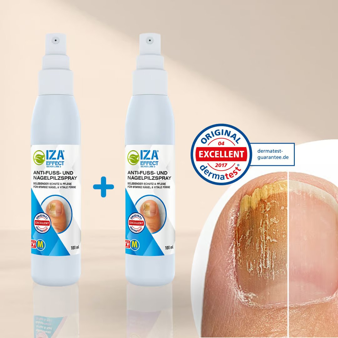 IZA Effect Voetschimmel- en Nagelsprayset - Snelle Toepassing - Zichtbaar Resultaat - 1+1 Gratis