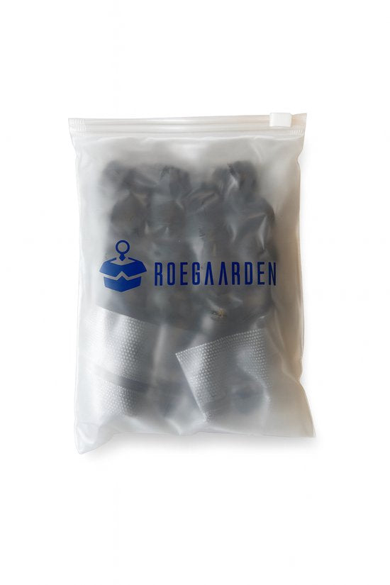 Roegaarden Stoelpoot Beschermers - Zwart - 24 stuks
