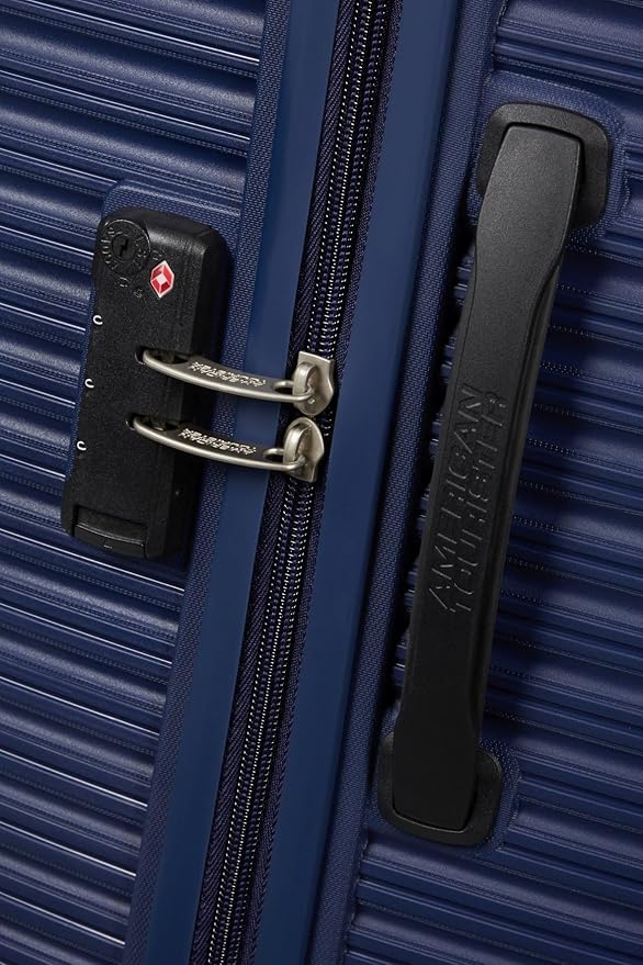 American Tourister kofferset - 3 delig Liftoff set - handbagage + M/L - Midnight blue