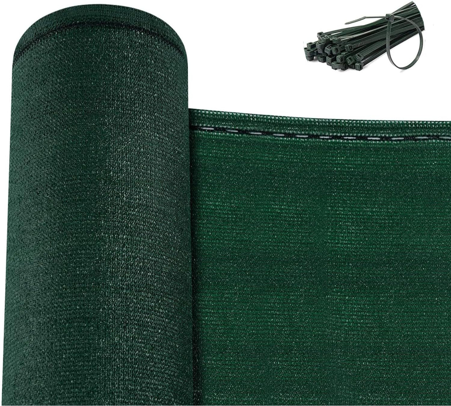 Woltu Inkijkbescherming Tuin en Balkon 1 x 6 m Groen HDPE 180 g/m² – Schaduwdoek en Windbescherming