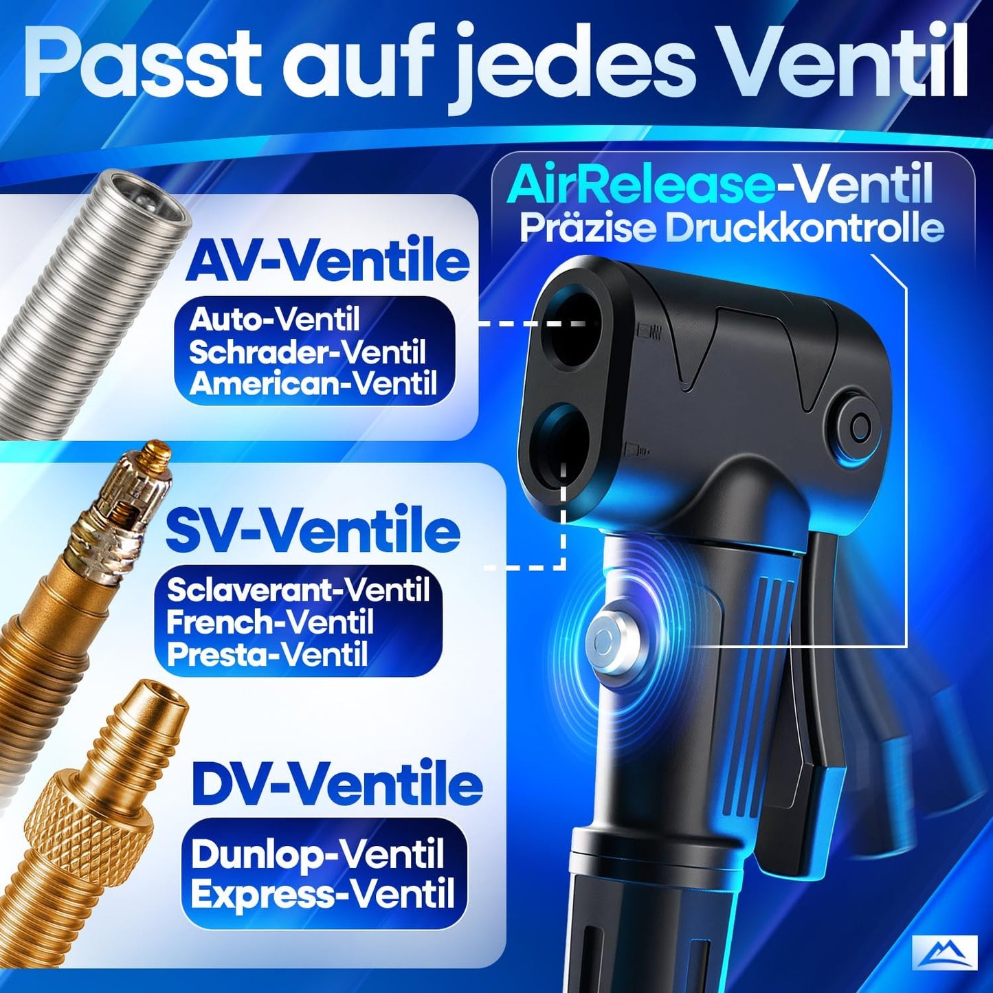 NEXTCOVER® fietspomp Alle ventielen met [Airflow-technologie] I Pomp voor autoventiel, Presta ventiel & Dunlop ventiel I Vloerpomp fiets met manometer I Luchtpomp fiets