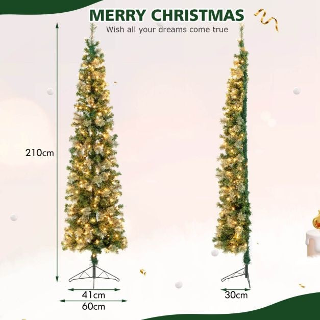 Coast Halve Kunstkerstboom - 150 LED - 210 cm