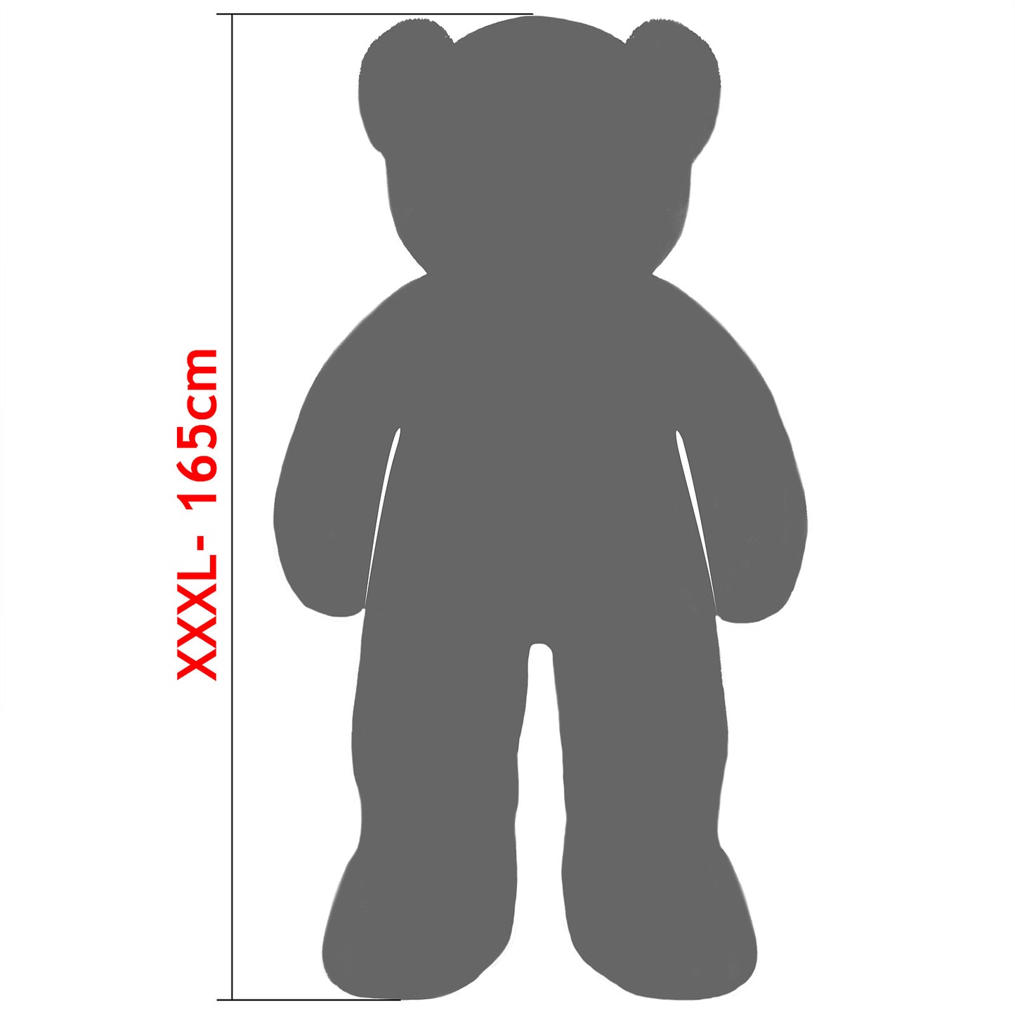 Teddybeer, knuffelbeer, teddy XXXL , knuffel, beer, bruin