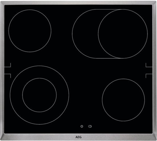AEG HE604062XB Zwart Ingebouwd 4 zone(s)