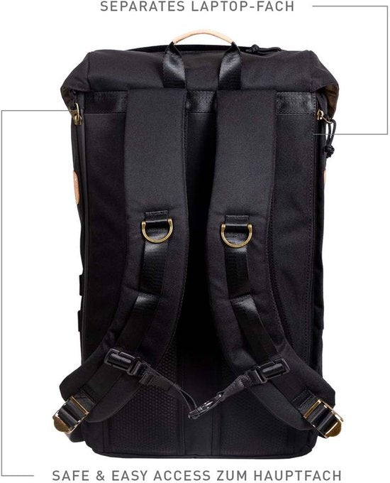 Doughnut Colorado Dagrugzak 47 cm - zwart