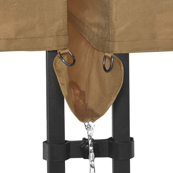 VONROC Partytent Koppelsysteem – Voor Premium Partytent PT501XX - Beige