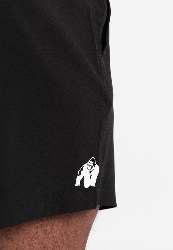 Gorilla Wear Otis Zwembroek - Korte Broek - Zwart - M