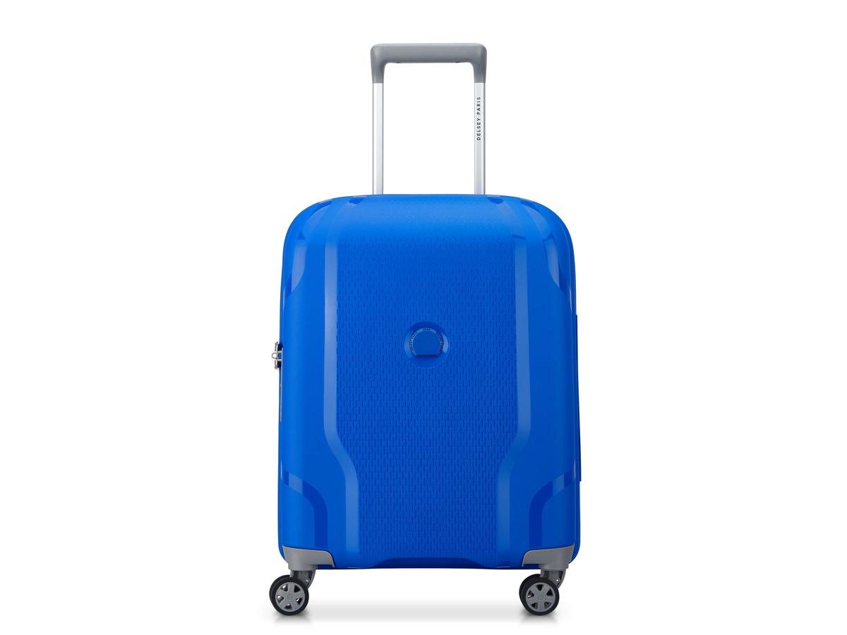 Delsey Clavel Carry-On S Slim Trolley - Compact en Lichtgewicht - 55 x 40 x 20 cm - iBOOD Blue
