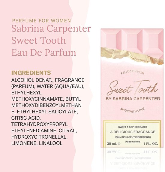Sabrina Carpenter Eau De Parfum Sweet Tooth - 30 ml